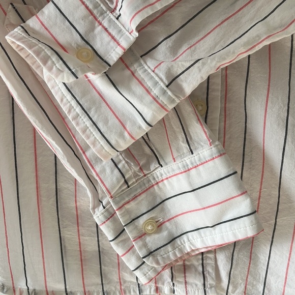 GAP Long Sleeve Stripes Button Down Shirt - Picture 4 of 10